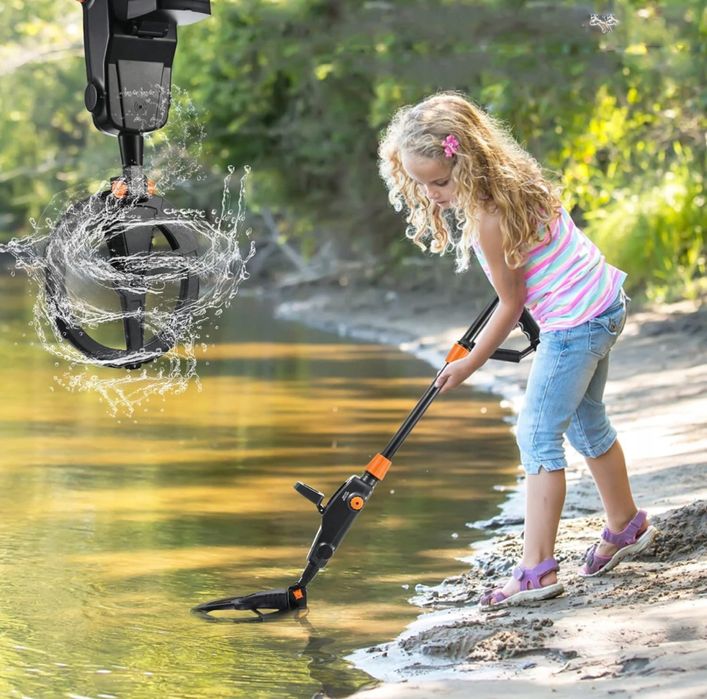 Wykrywacz Metali Dla Dzieci I Dorosłych LCD Cewka Wodoodporna