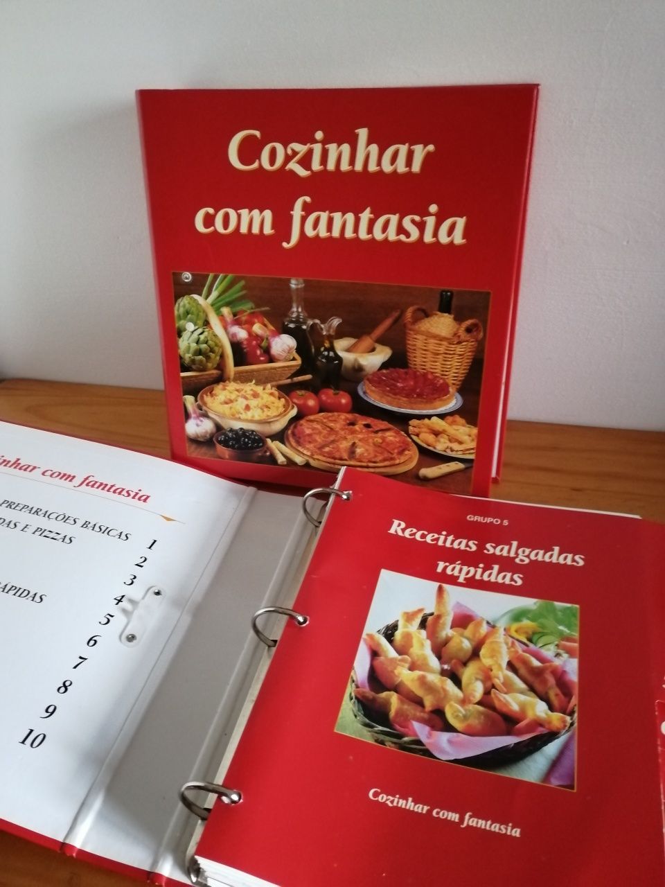 Dossier de receitas - Cozinhar com fantasia (+ de 300 RECEITAS)