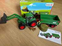 Traktor z przyczepą Schleich 42379