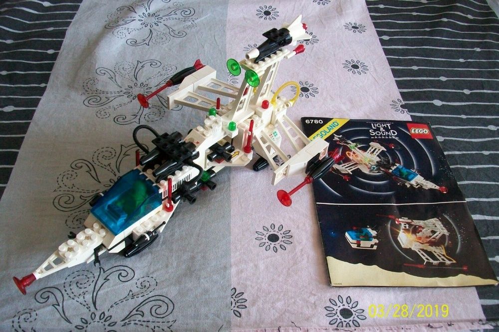 Lego 6780 XT Starship Classic Space Licht & Sound unikat 1996rok