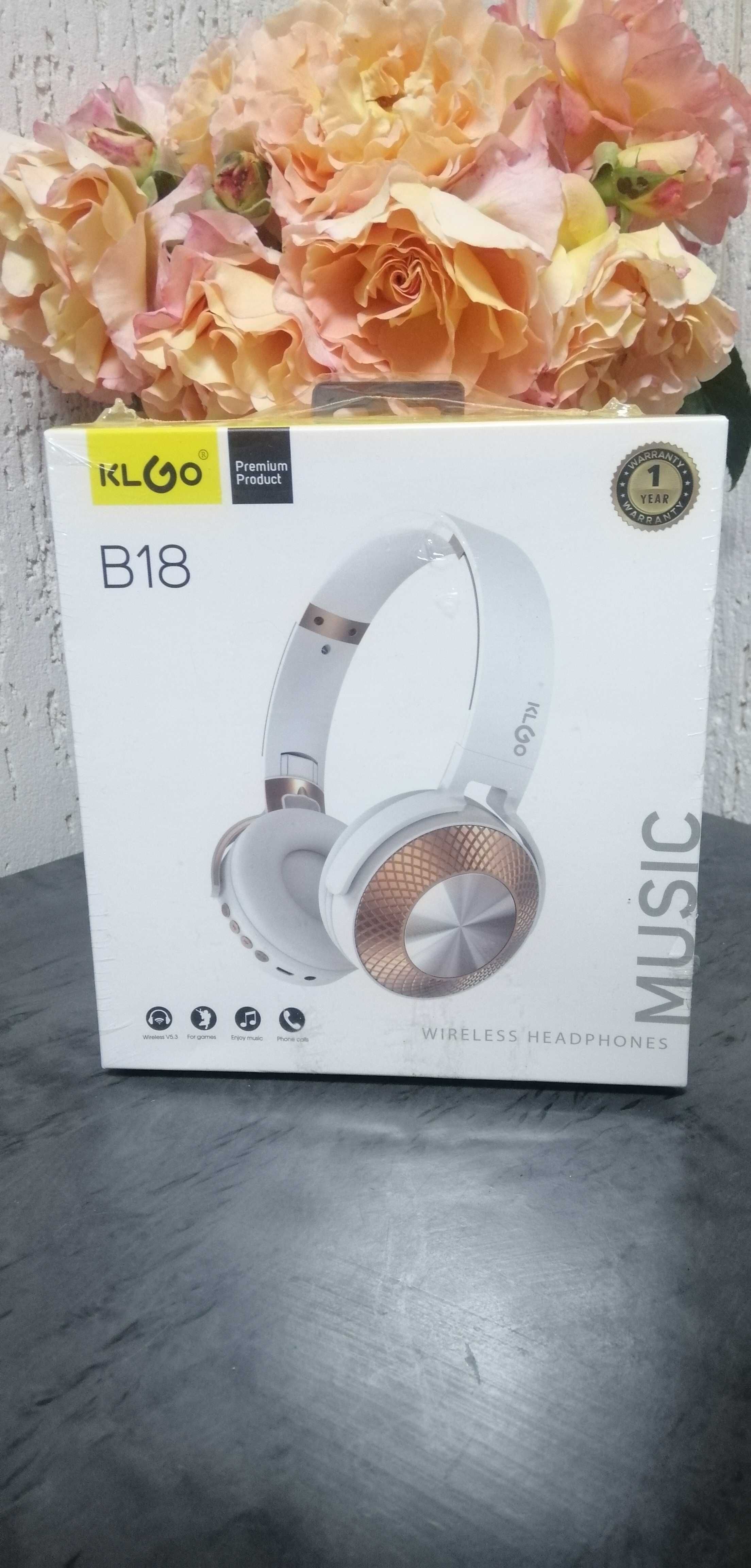 Bluetooth наушники накладные В18