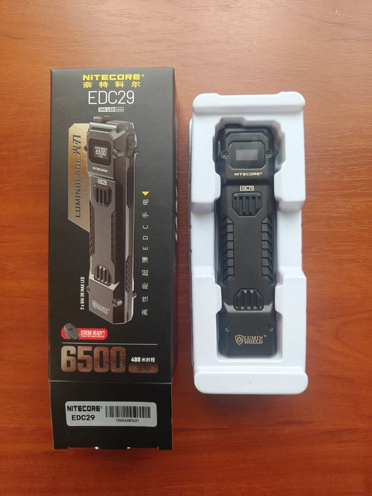 Nitecore EDC 29 (6500люмен потужний ліхтар)