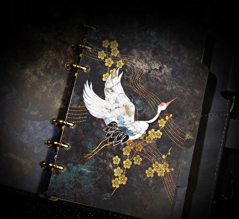 Stylowy Orientalny Notatnik Zamykany na Szyfrowy Zamek