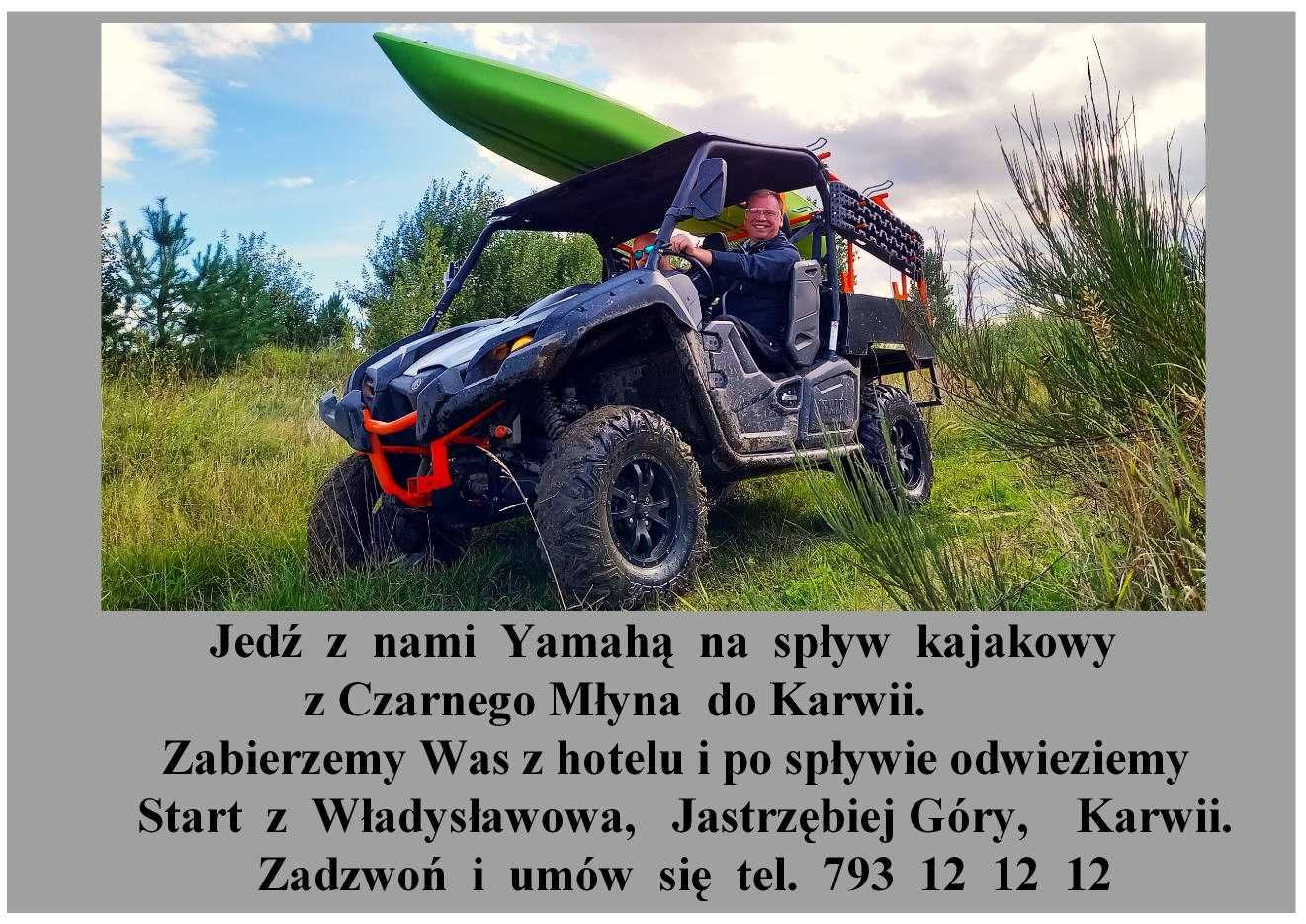 Wieczór Kawalerski, Panieński  quady paintball off road kajaki