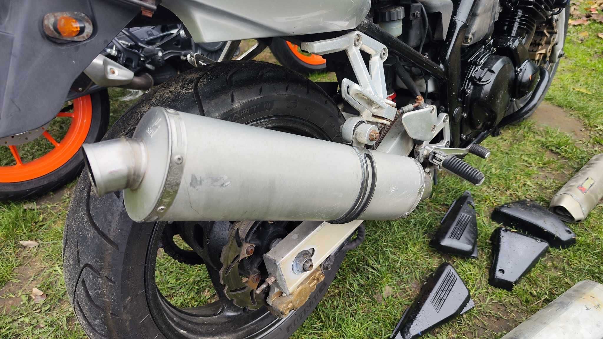 części yamaha fazer fzs 600 kosz wydech lagi półka dekiel tarcze ogon