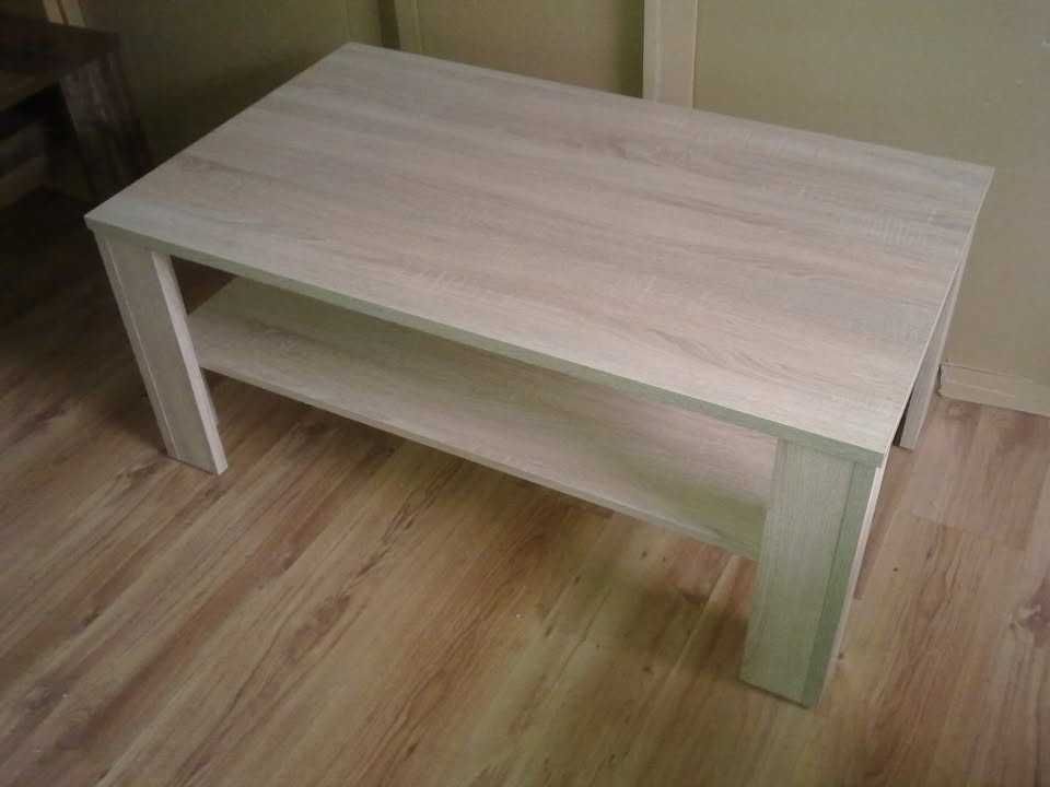 Sven 111x65x48 (Dąb sonoma lub Dąb lefkas) Nowa ława