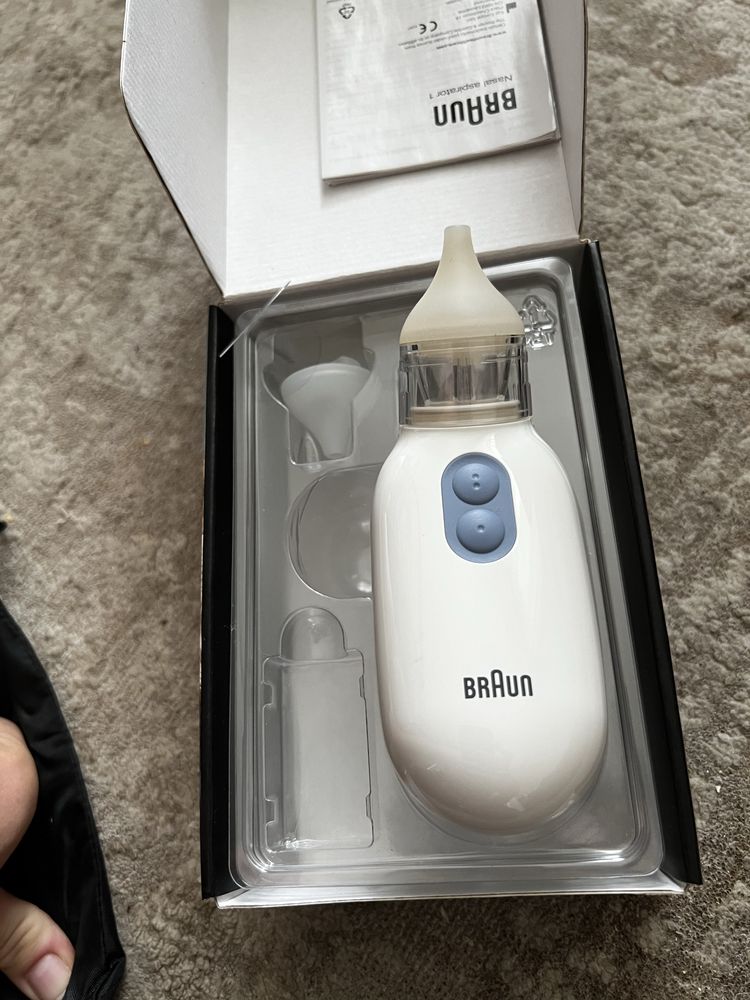 Braun электронный аспиратор назальный, аспіратор електронний