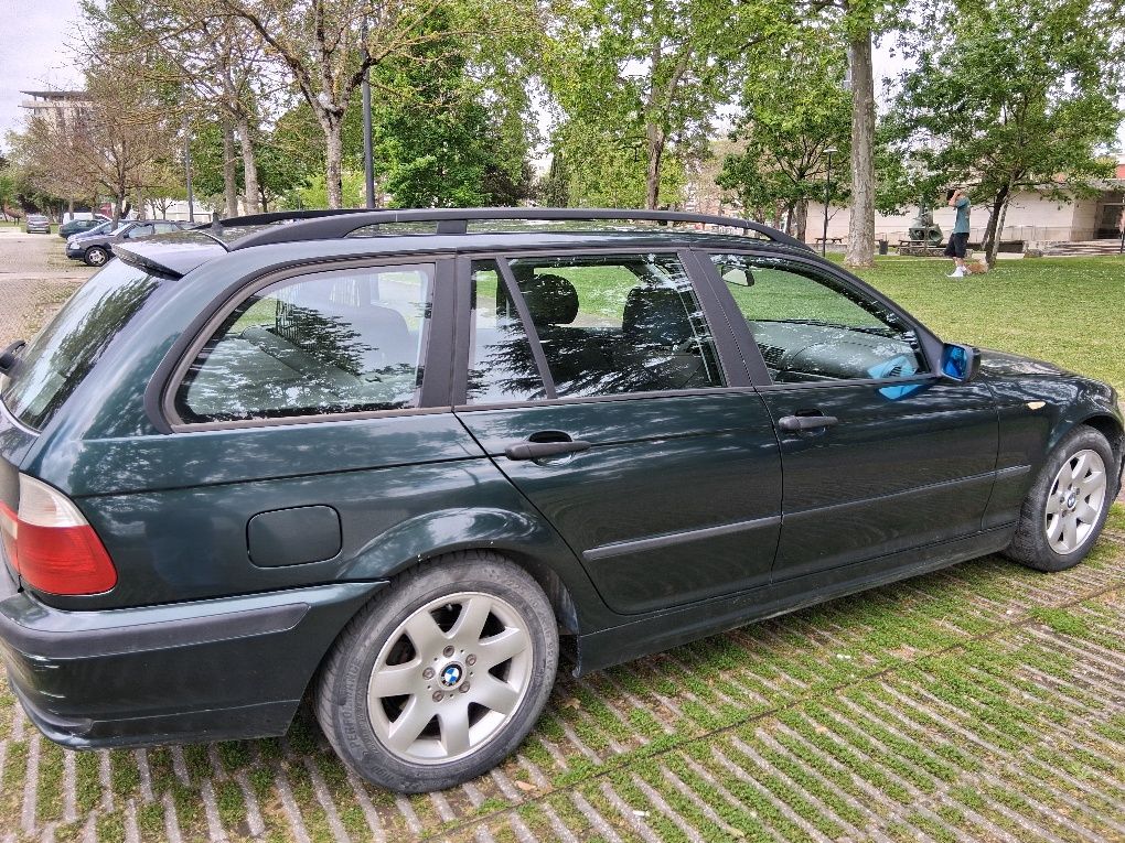 VENDE BMW 320 DIESEL 150 CV  EM BOM ESTADO verde vidros eléctricos