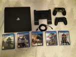PS4 PRO dois comandos e extras !LER DESCRIÇÃO!