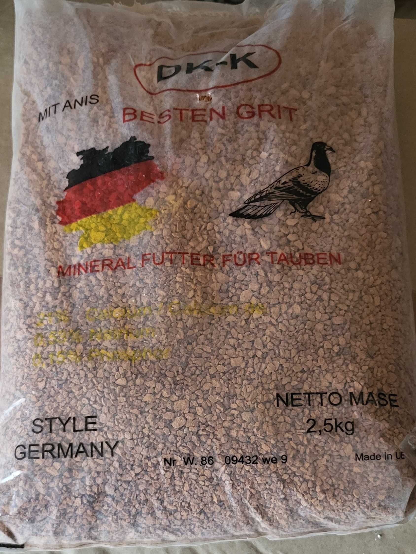 Grit miętol dla gołębi