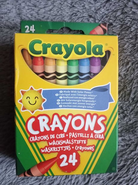 Kredki kolorowe świecowe Crayola 24 szt.