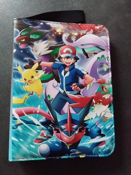 Pokemon album na 400 kart z zamkiem błyskawicznym