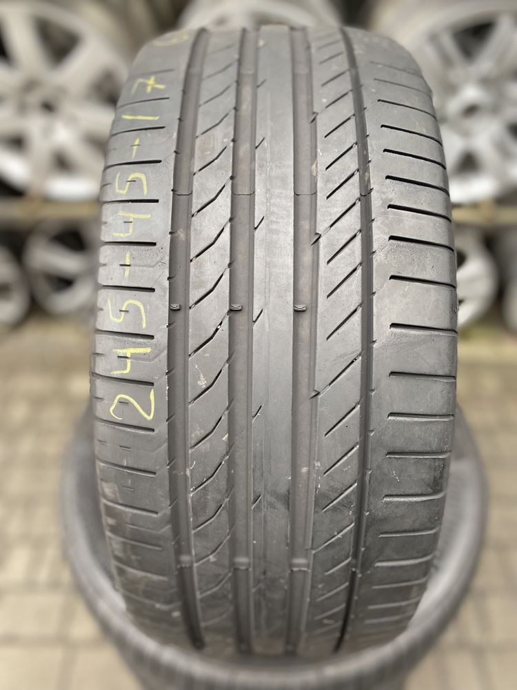 Літня резина 245/45 R-17 Continental ContiSportContact 5