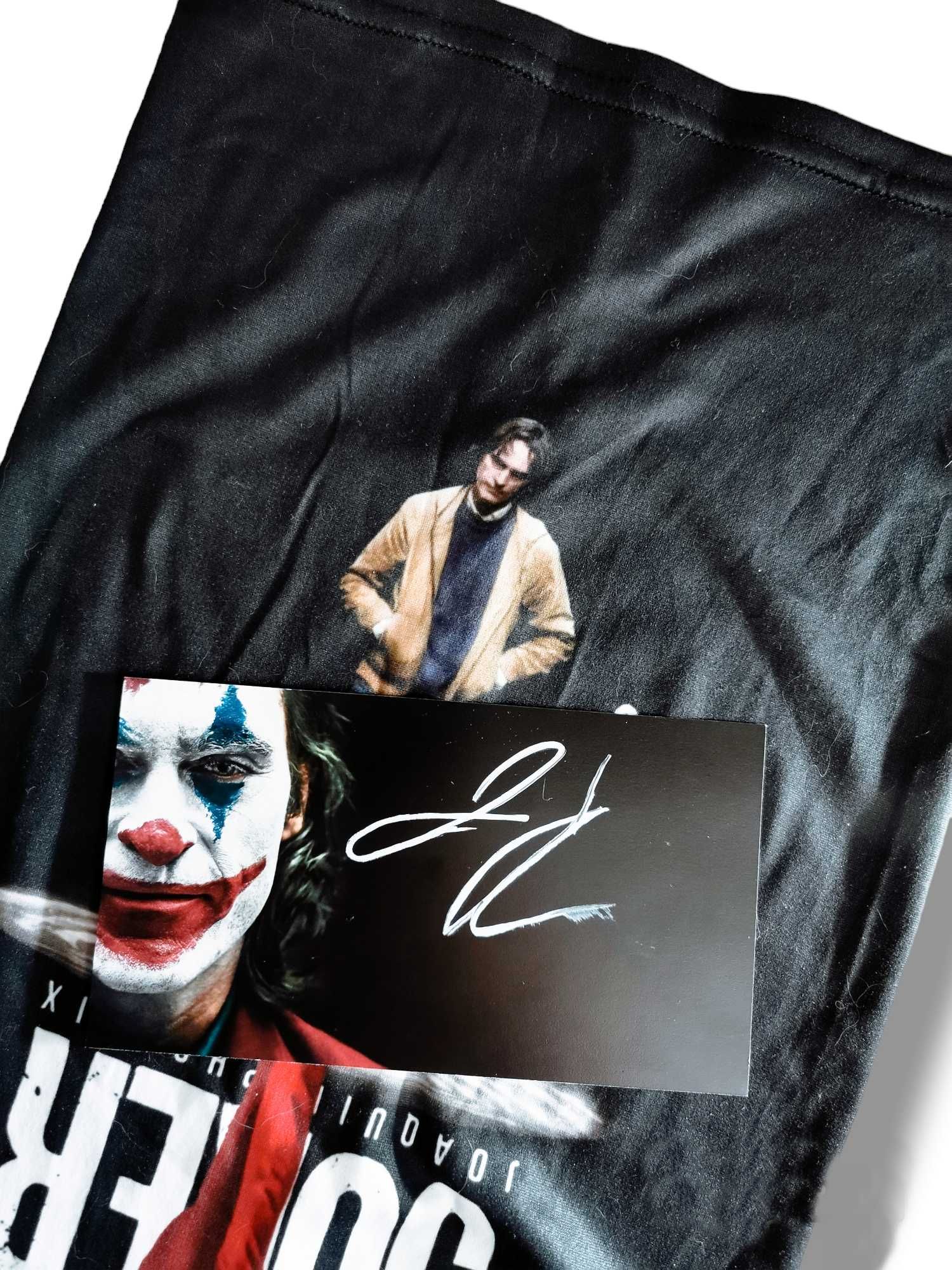 Баф "Джокер" с автографом Хоакина Феникса + фото в подарок