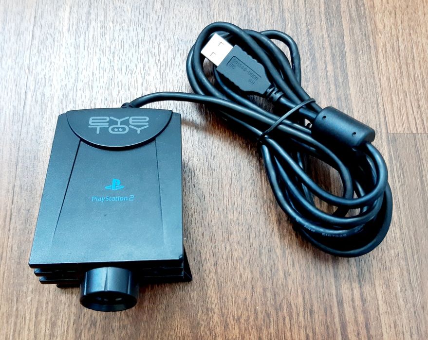 Camera e 3 Jogos Eye Toy Playstation 2 Ps2 Fat