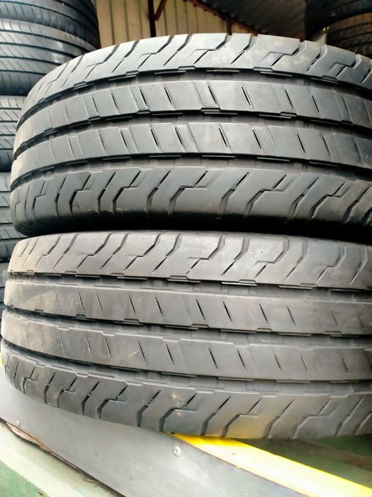 215/65/16C Continental Континенталь 2шт Літо шини б/у