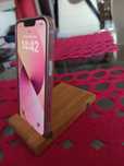Stojak na telefon IKEA drewno