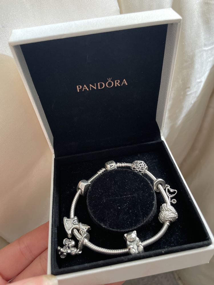 Pulseira da Pandora com 7 contas (vende-se separado também)