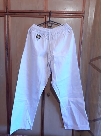 Белые штаны для единоборств рост 170-180