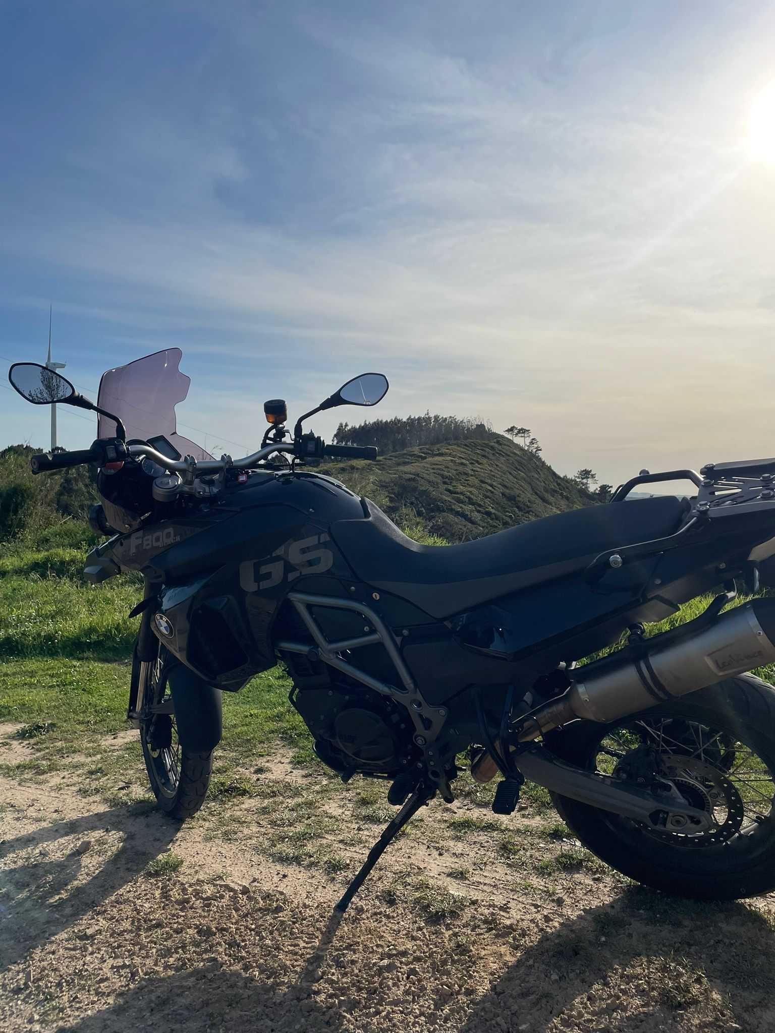Moto BMW GS800  com extras