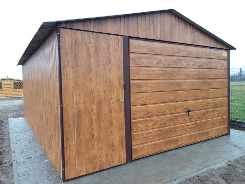 4x5 POM Garaże Blaszane Garaż Blaszany Blaszak Blaszaki Garaz Garaze