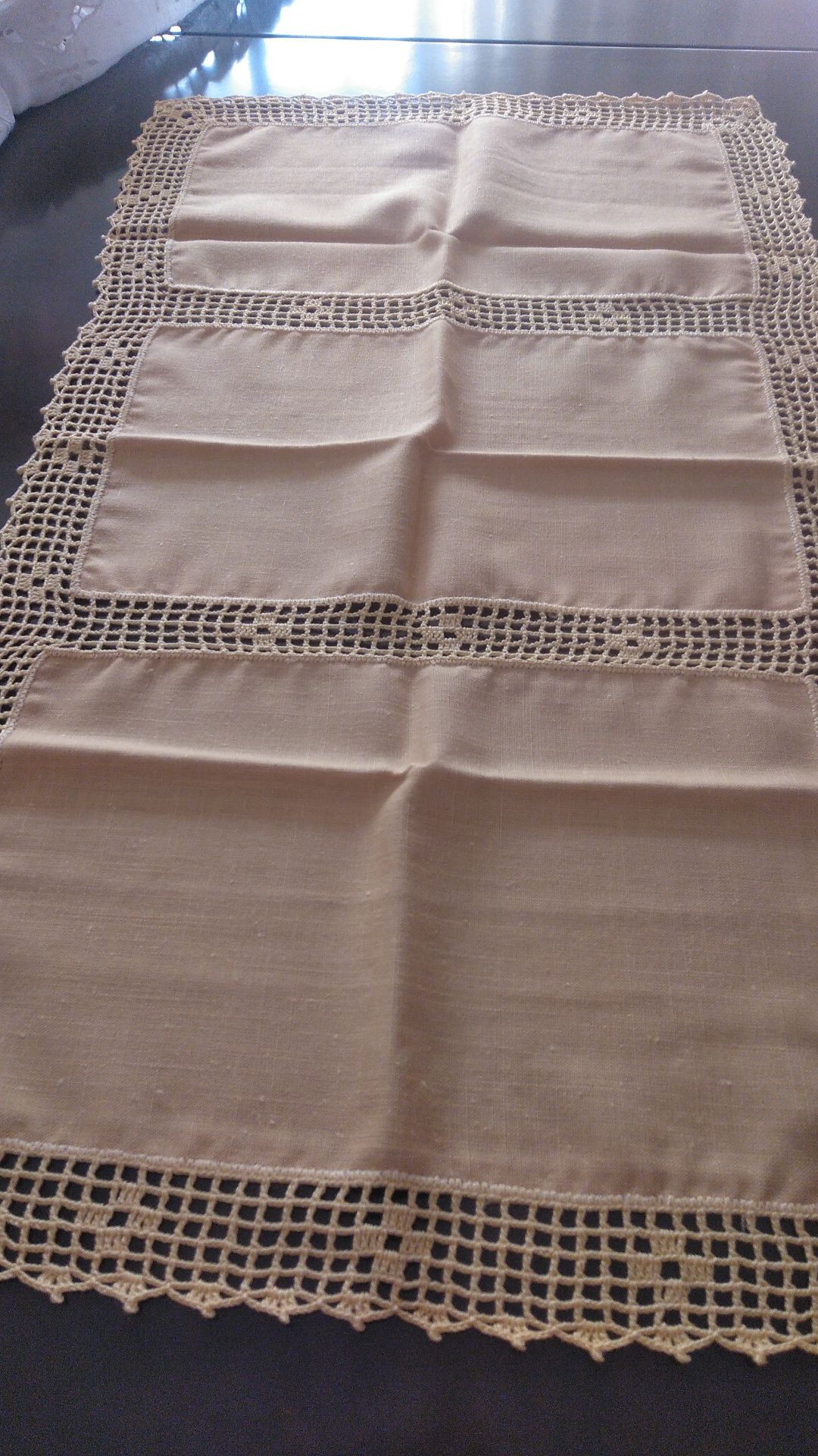 Panos de renda para quarto e outros fins
