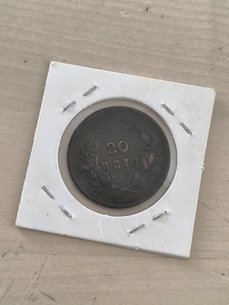 2 moedas 20 Reis D Carlos I 1891 A-  B2