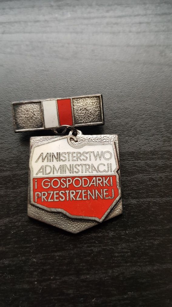 Odznaka  za Wzorową Pracę. Ministerstwo Administracji