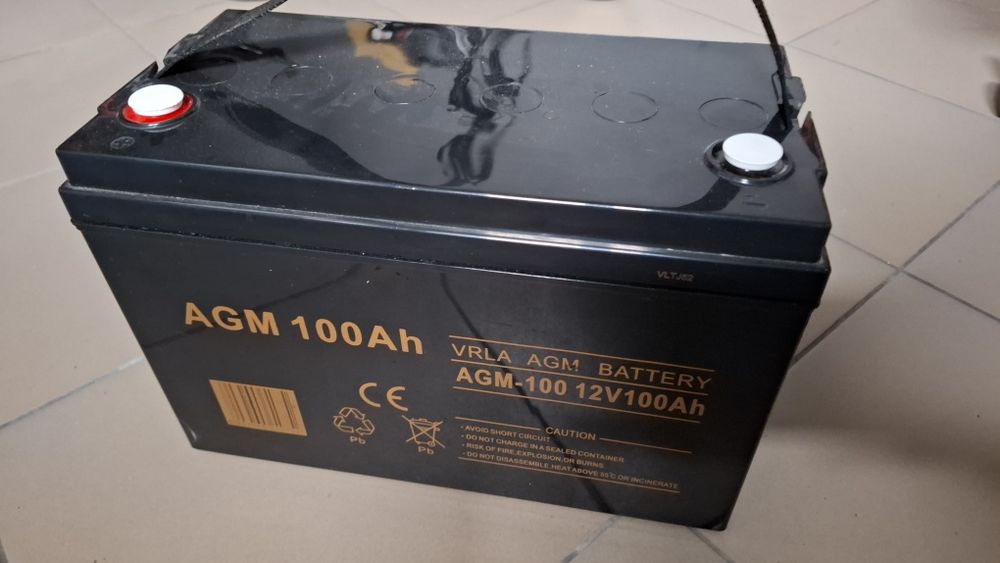 Акумуляторна батарея AGM 100 Ah (для ДБЖ, систем автоматизації)