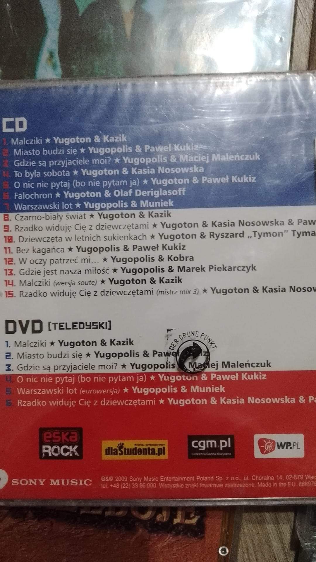 Płyta CD Yugoton Yugopolis "The best of" CD + DVD nowa w folii