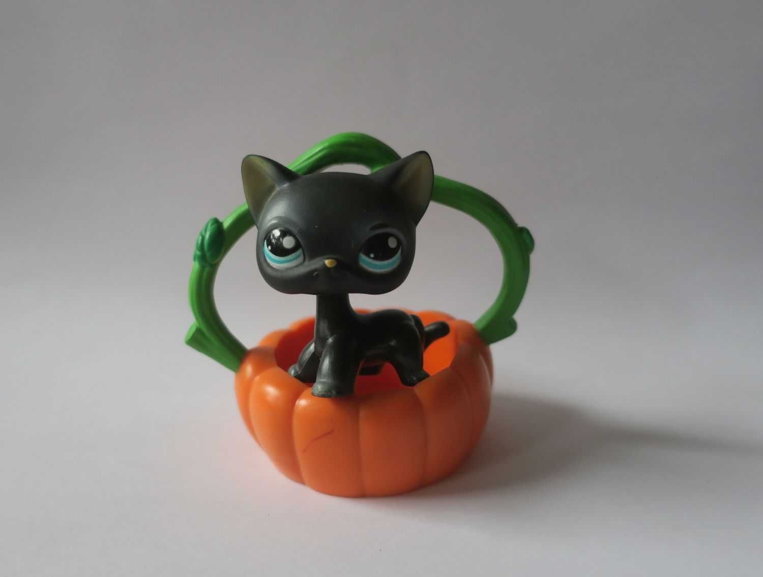 Kot shorthair #994 Littlest Pet Shop lps z dynią zestaw