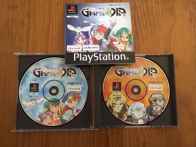 Grandia 1 PS1 RPG