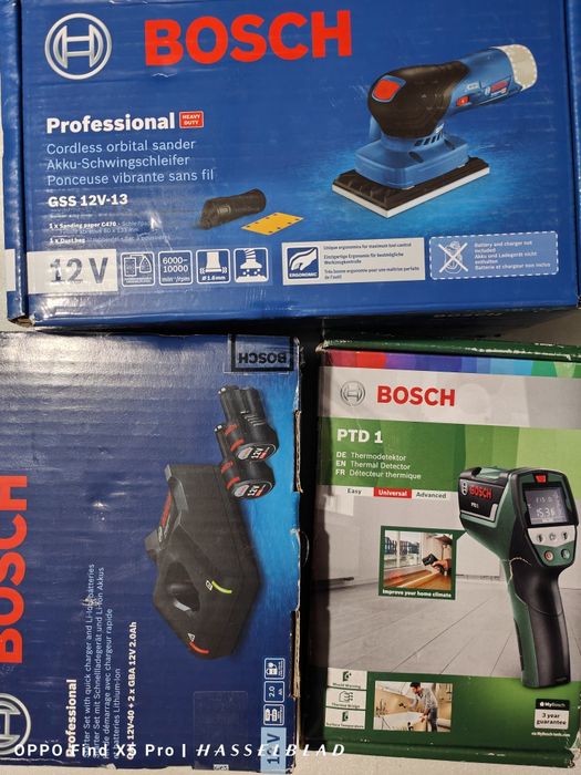 Набір безщіткового інструменту Bosch 12 v,18 v