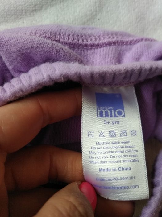Majtki treningowe fioletowe 3+ 92-98 Bambino Mio
