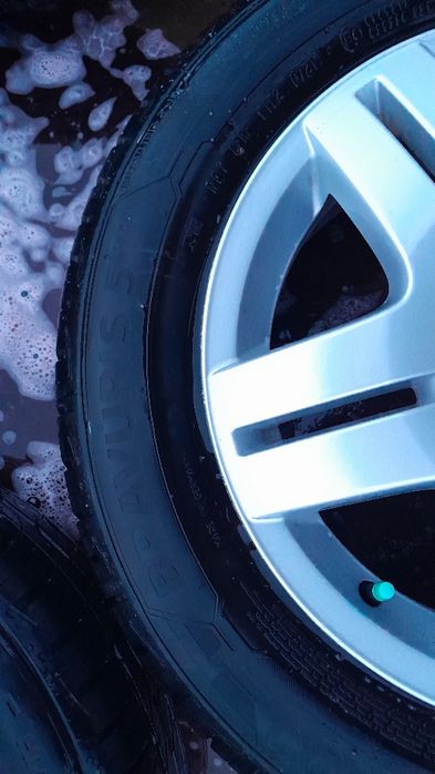Alufelgi 15" 5x100 vw golf z oponami