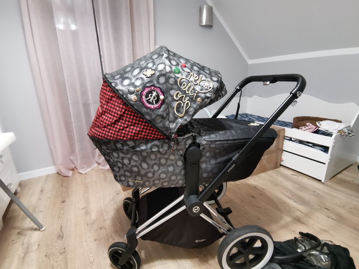 Wózek Cybex Priam Rebellious, spacerówka i gondola