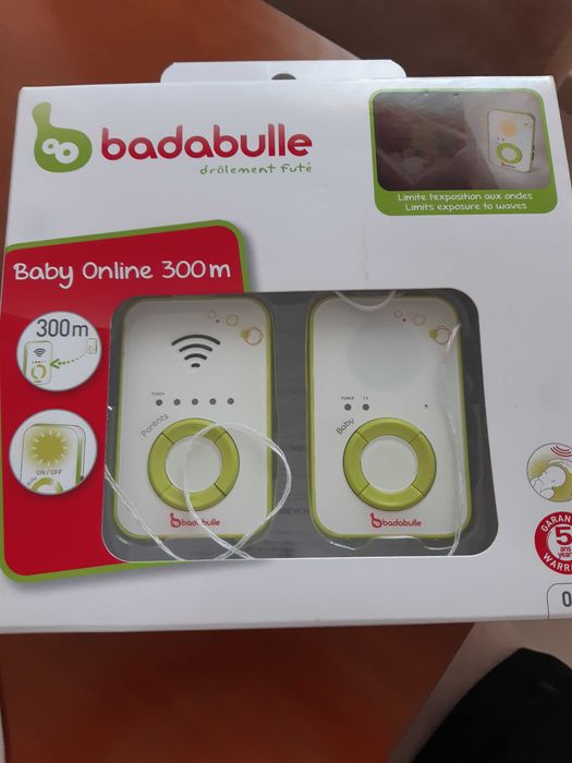 Intercomunicador para ouvir bebé