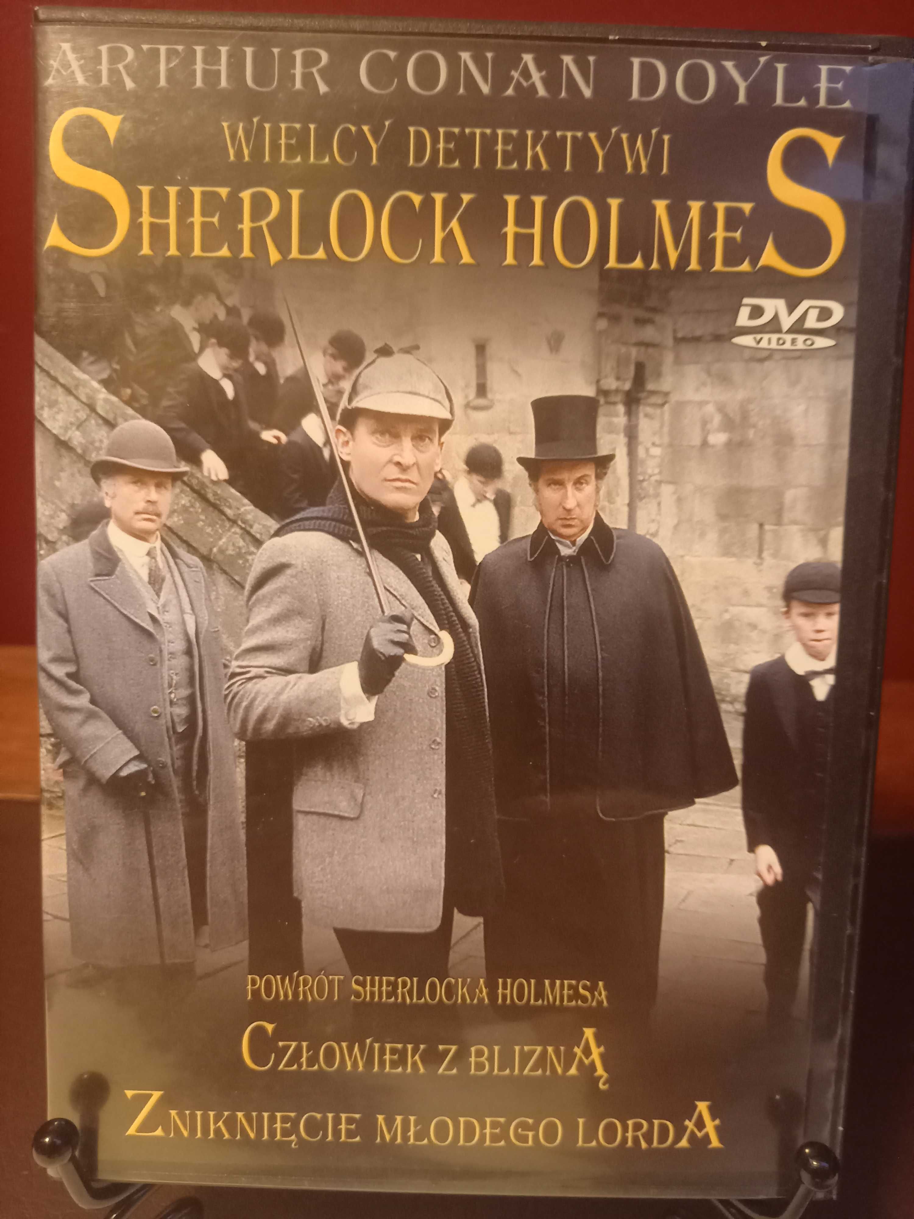 Sherlock Holmes dwa filmy dvd