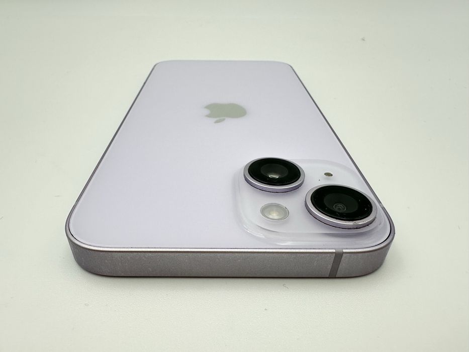 iphone 14 fioletowy Stan Bardzo dobry - 85% Bat - Szkło Hartowane Etui