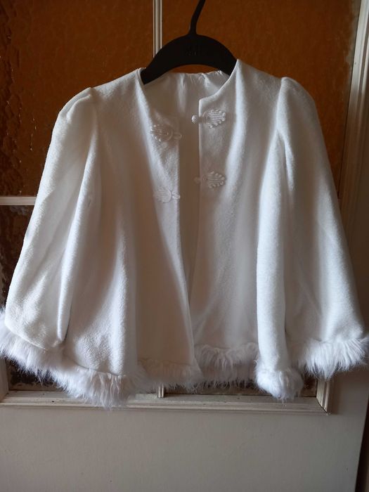 Sukienka Komunijna Alba Strój Aniołka 122-128 + dodatki