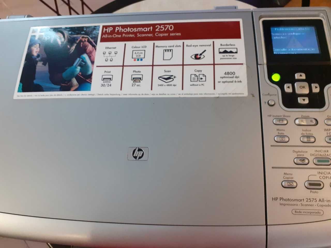 Impressora HP 2570 Séries