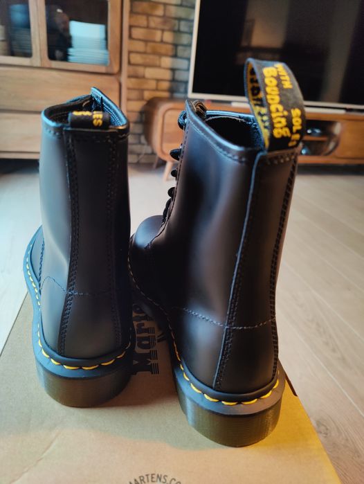 Dr. Martens Crazy Horse 8 Eye Boots Women