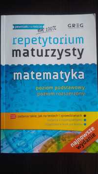 Repetytorium maturzysty. Matematyka. Wydawnictwo GREG.