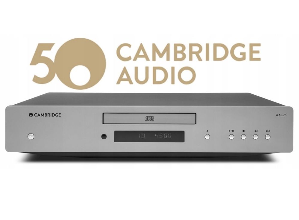 Cambridge Audio AXR100D z DAB+ i Bluetooth odtwarzacz AXC25