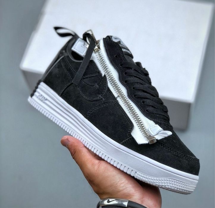 БЕЗКОШТОВНА ДОСТАВКА‼️Кроссовки Nike Lunar Force 1 Low Acronym(Чорні).