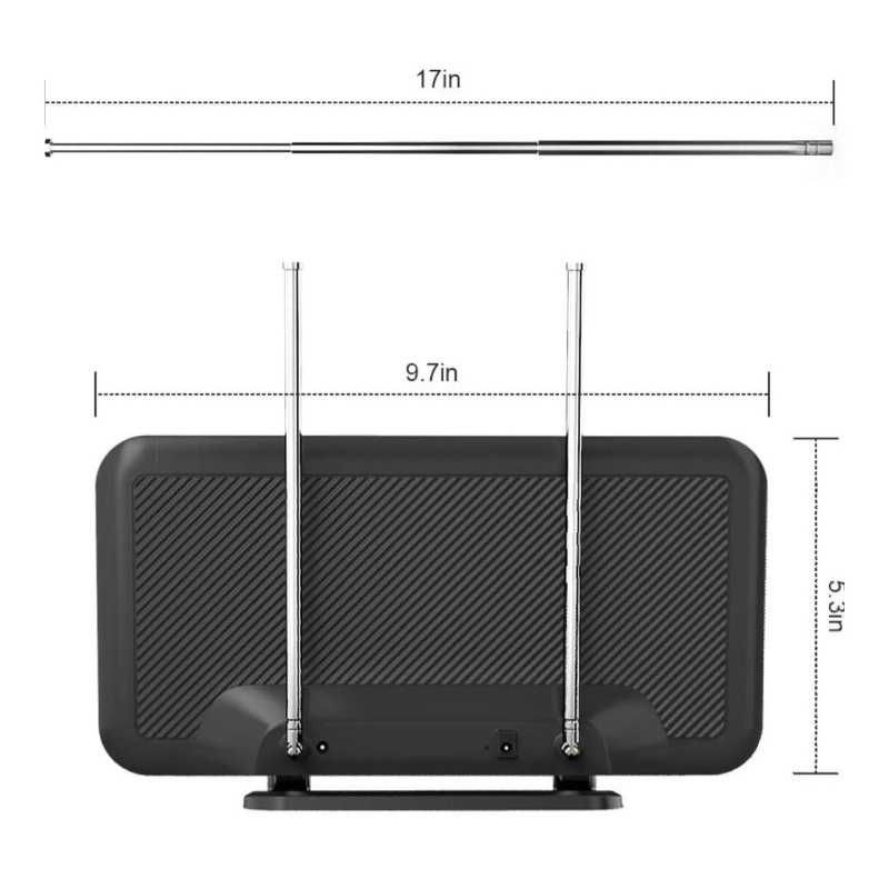 Antena cyfrowa TV Plate Model: AN-3001