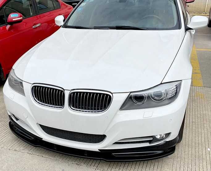 BMW E90 E91 LIFT 2008/2012 Dokładka zderzaka przedni SPLITTER CZARNY