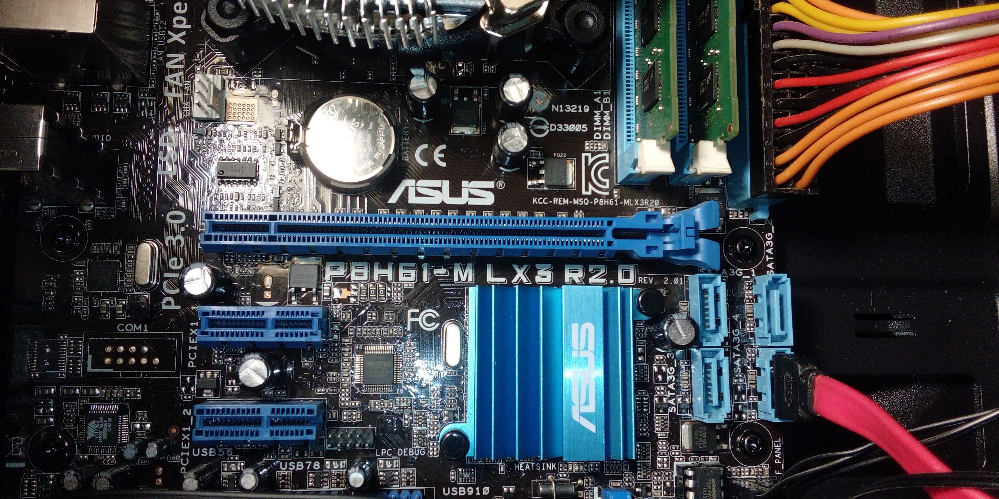 Компьютер(корпус новый) i5-2400 (4 ядра 3.1-3.4)8Gb DDR3 ОЗУ,SSD 120Gb