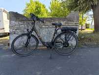 Rower elektryczny ECOBIKE 350W 160km max, manetka koła 28 I właściciel