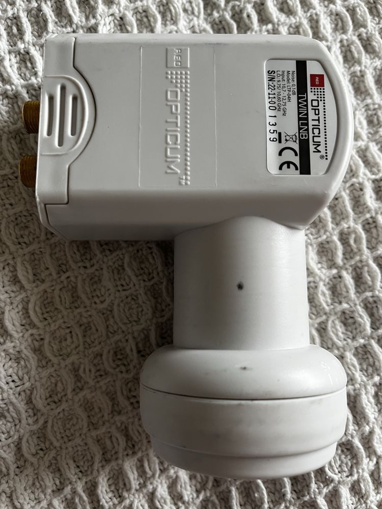 Konwentor satelitarny opticum twin LNB